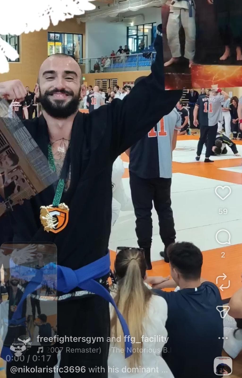 Nikola Ristić, MMA trener Novi Sad, Free Fighters Gym